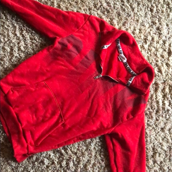 Victoria Secret Pink quarter zip - Picture 2 of 2